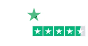 Trustpilot customer review rating badge for trusted moving services