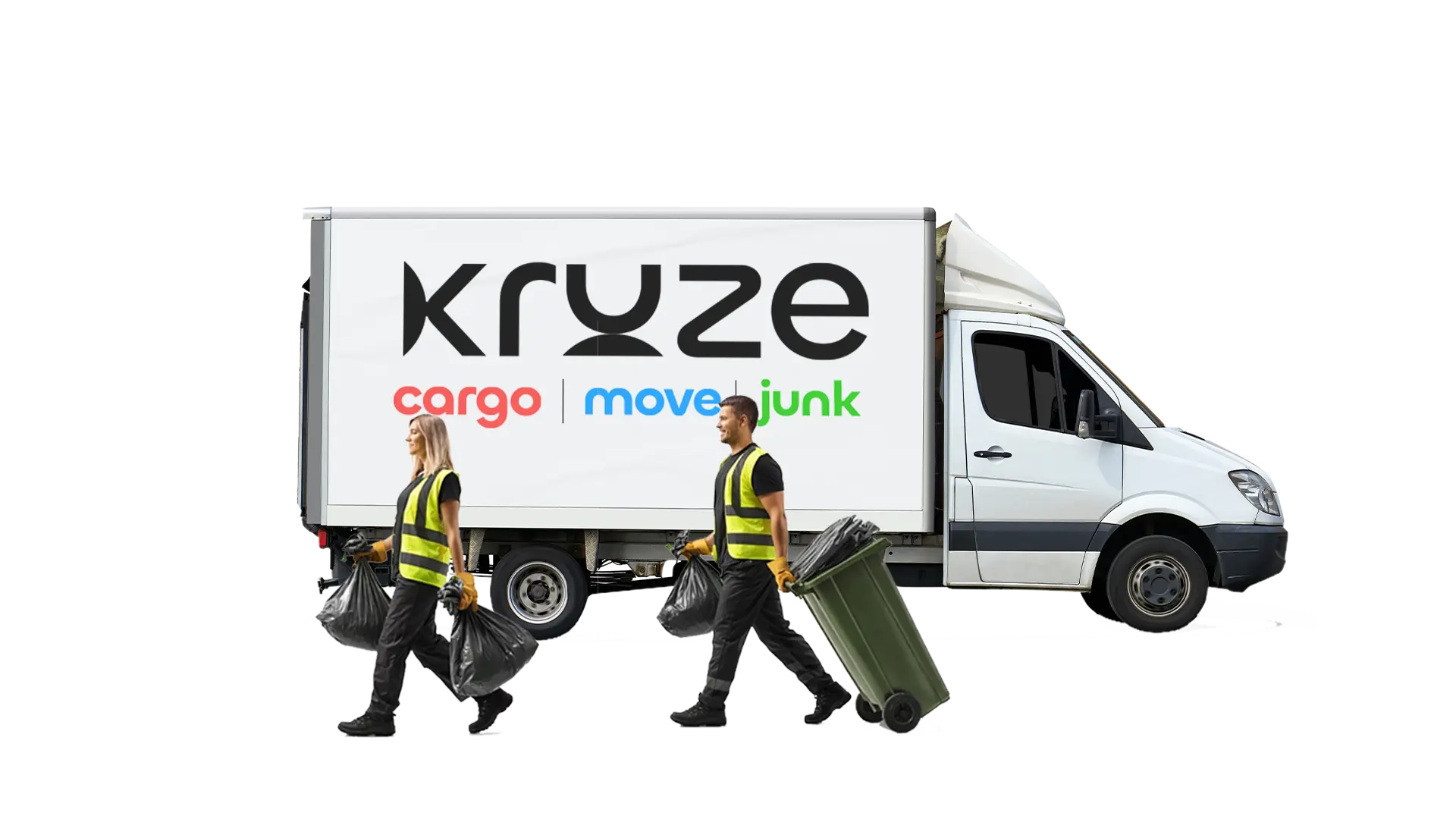 Kruze cargo, move and junk removal service van