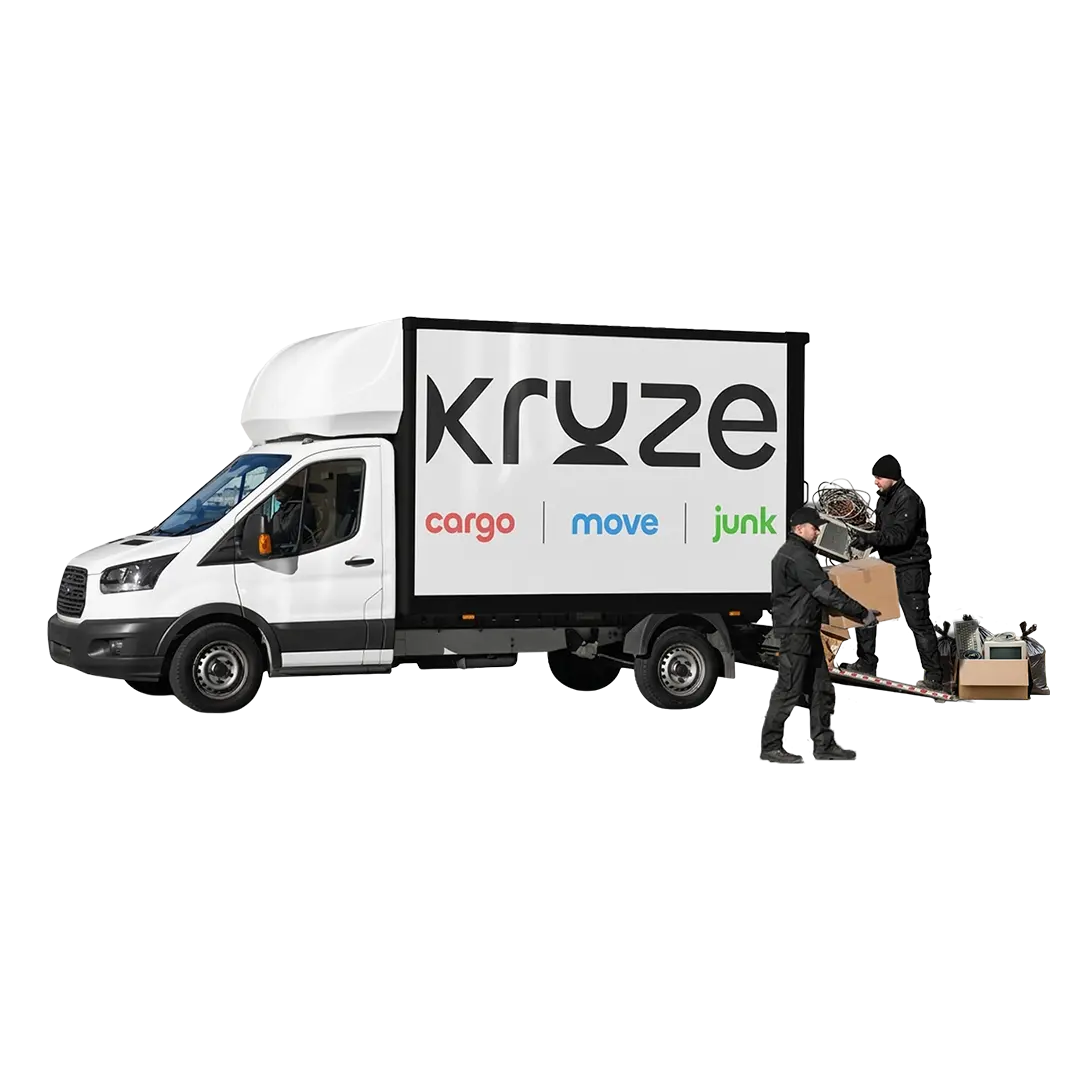 Kruze man and van removal service for fast local moving and clearance