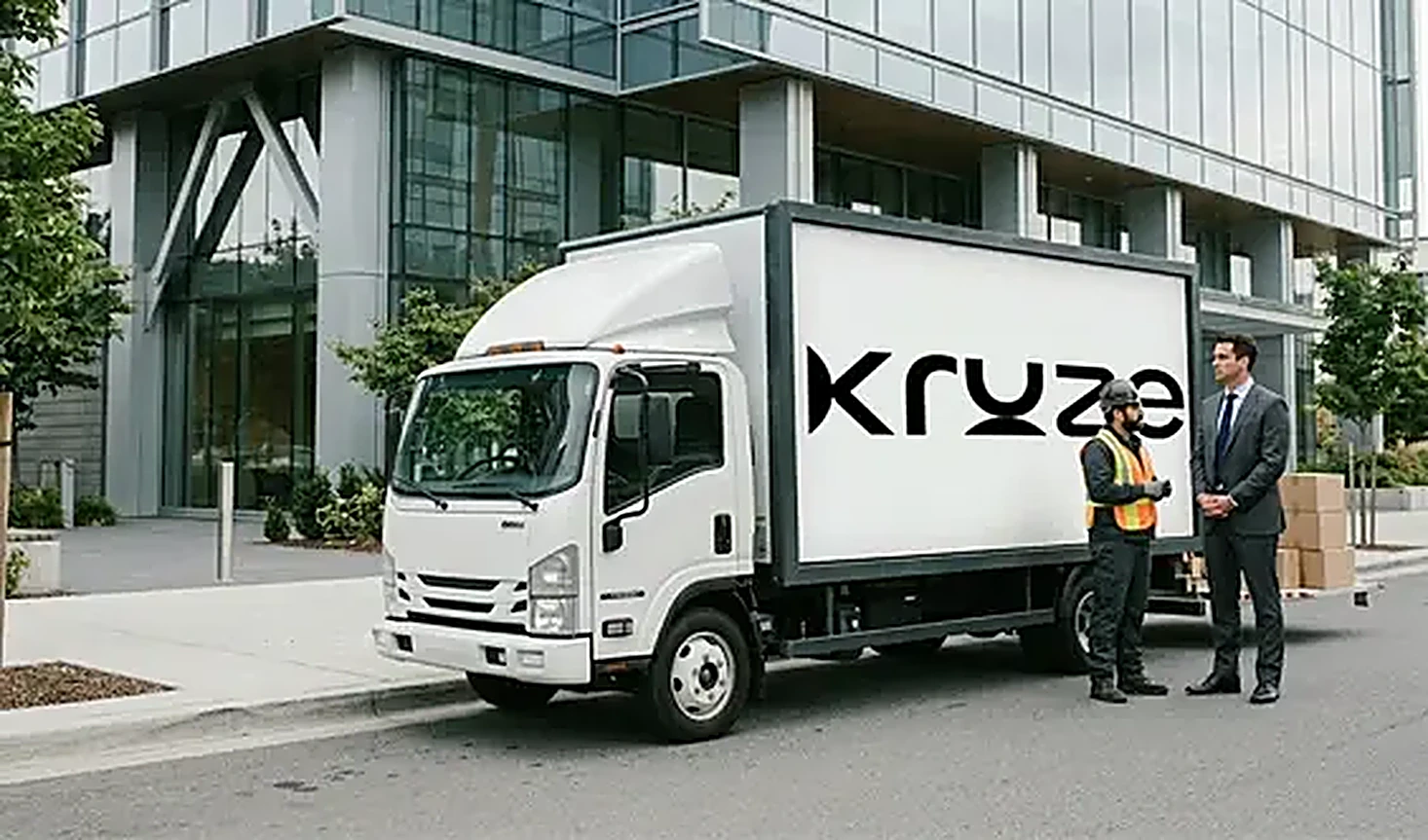 Kruze same-day cargo courier van