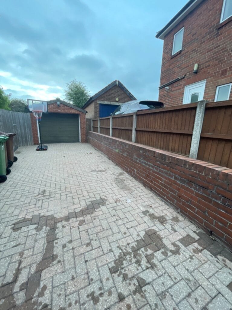 After: driveway rubbish removal by Kruze, Leeds LS15