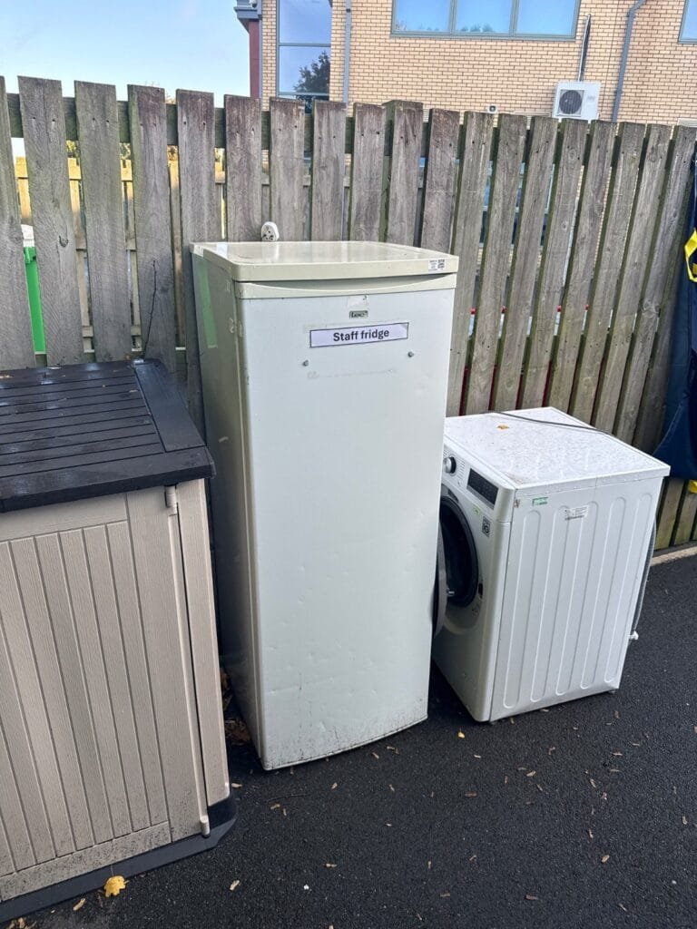 Kruze fridge washing machine collection bradford bd3 before