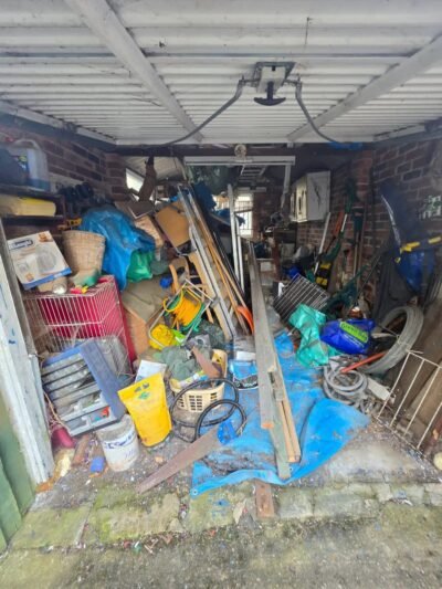 Before: garage clearance by Kruze, Bradford BD2