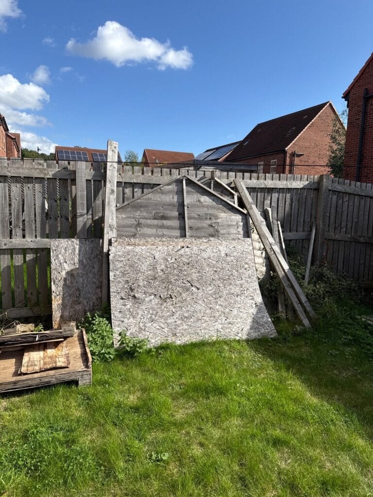 Before: garden clearance by Kruze, Leeds LS14