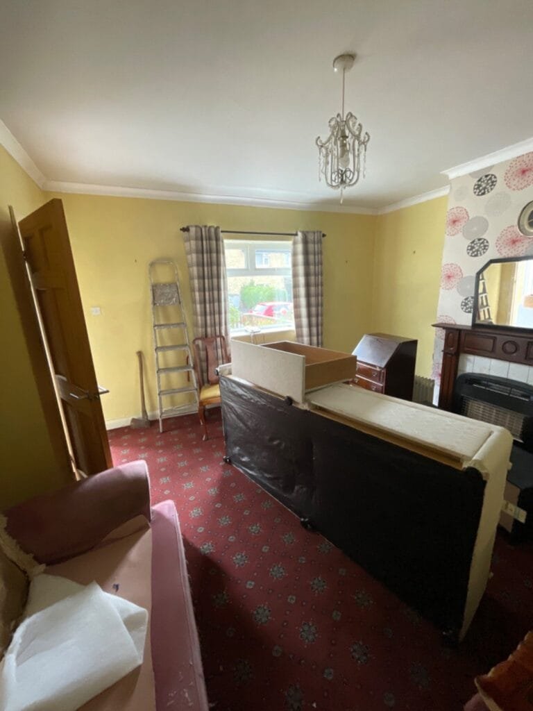 Before: house clearance by Kruze, Huddersfield HD3