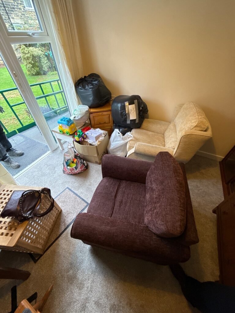 Before: living room clearance by Kruze, Leeds LS8