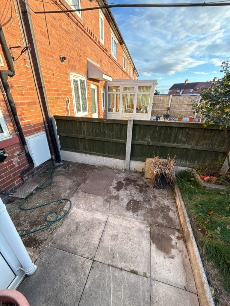 After: yard clearance by Kruze, Castleford WF10