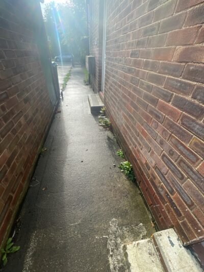 After: rubbish removal by Kruze, Harrogate HG1