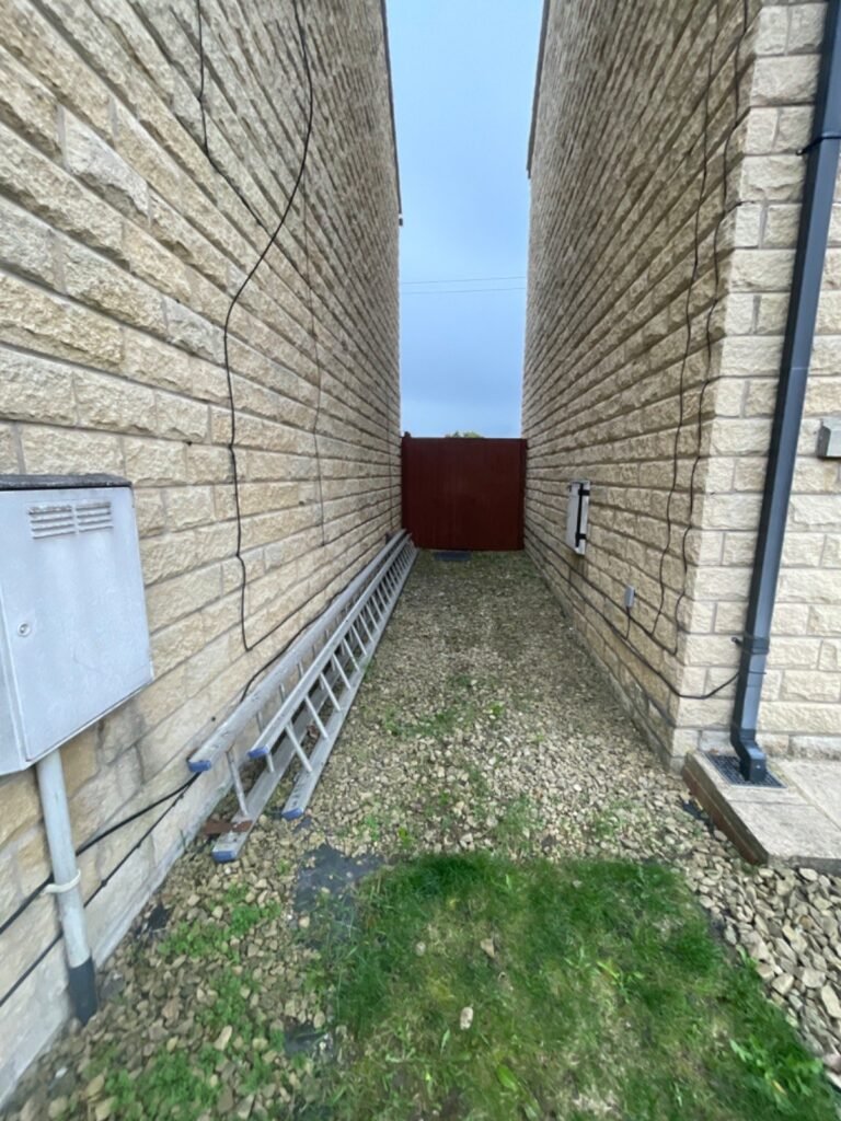 After: side passage clearance by Kruze, Bradford BD7