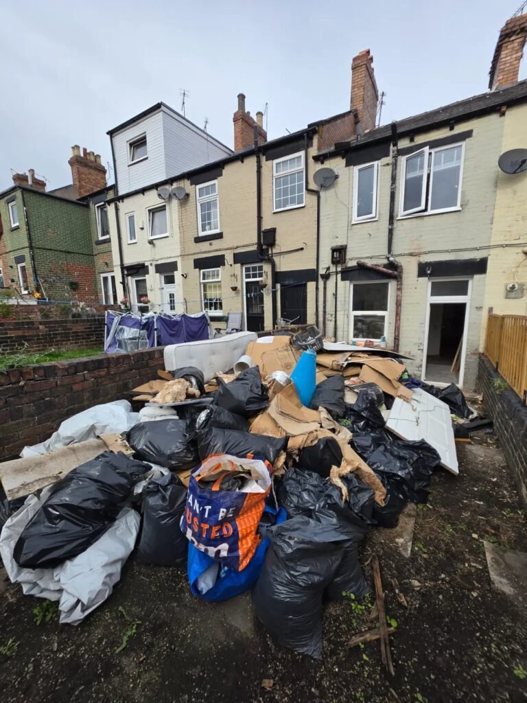 Before: yard clearance by Kruze, Barnsley S70